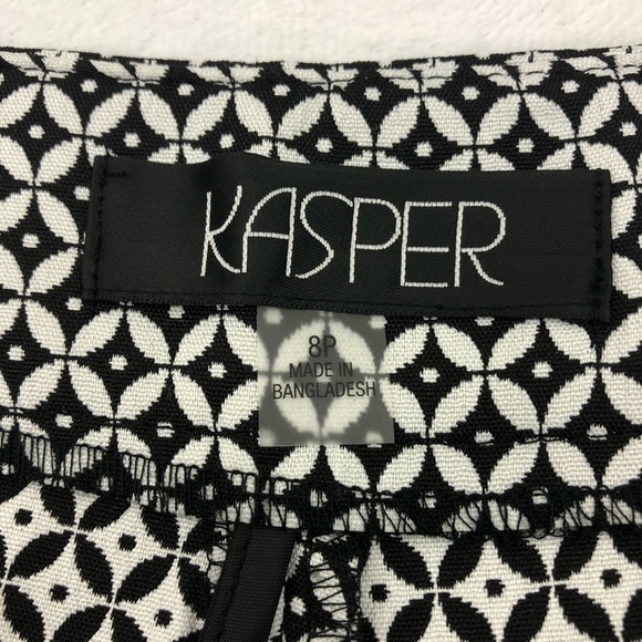 Kasper Multi-Print Knit Ankle Pants -8P - Picture 4 of 8